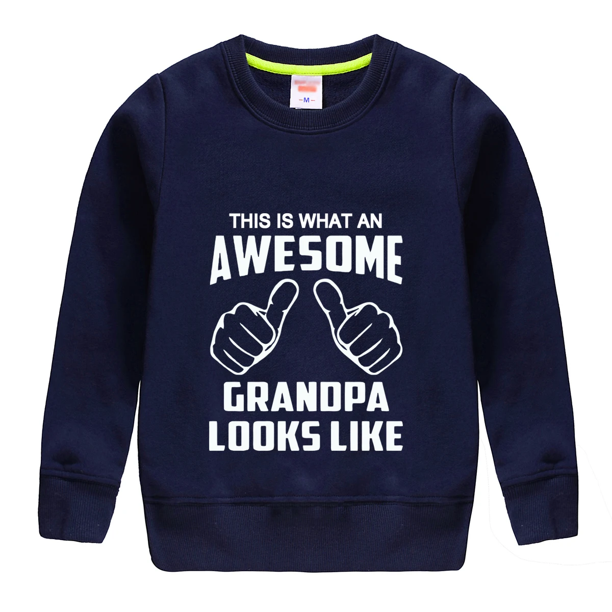 "this is what an awesome granopa looks like " printing 2018 new fashion cotton sweatshirt baby boy clothing top tees for kids HTB1Z.lIl6nD8KJjSspbq6zbEXXah - "this is what an awesome granopa looks like " printing 2018 new fashion cotton sweatshirt baby boy clothing top tees for kids