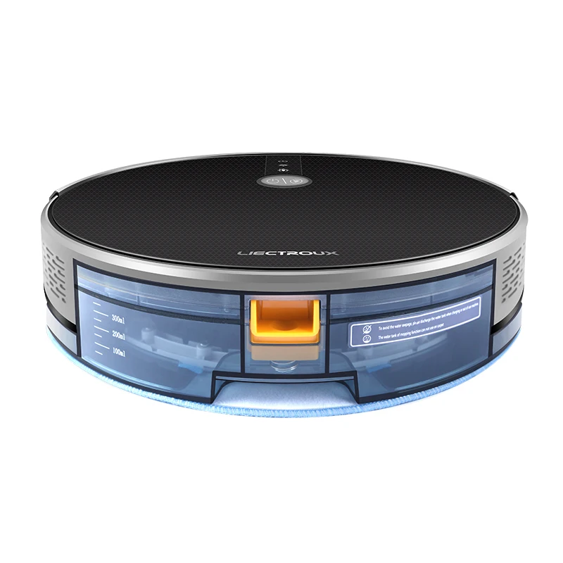  LIECTROUX C30B Robot Vacuum CleanerMap navigation3000Pa Suction Smart Memory Map Display on Wifi AP - 32967651955