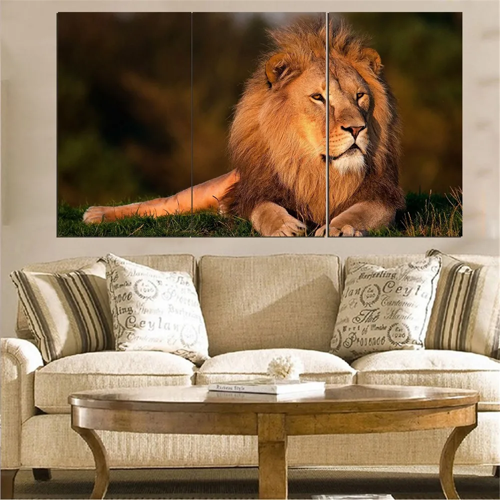 New-Oil-Painting-Lion-King-Animal-Landscape-Wall-Art-Posters-and-Prints-Home-Decor-Canvas-Pictures (1)