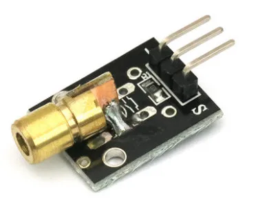 

KY-008 650nm Laser sensor Module 6mm 5V 5mW Red Laser Dot Diode Copper Head for