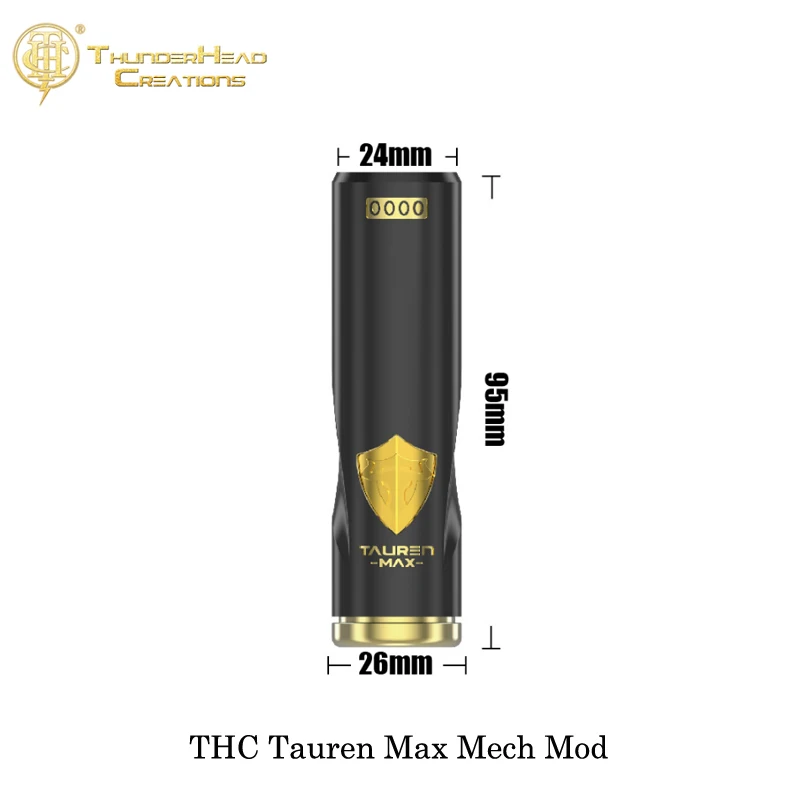 Оригинальная электронная сигарета ThunderHead Creation THC Tauren Max 24 мм питание от одного