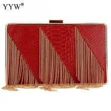 Yyw mujeres noche bolsa moda femenina del embrague del banquete de boda empaqueta bolsos pequeñas bolsas de hombro pu cuero lujo garantizado bolsos