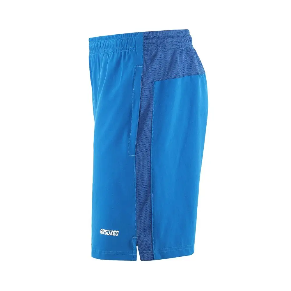 ARSUXEO Running Shorts Men Quick Dry Training Jogging Sports Shorts Workout Gym Clothing Loose Fit B203 2
