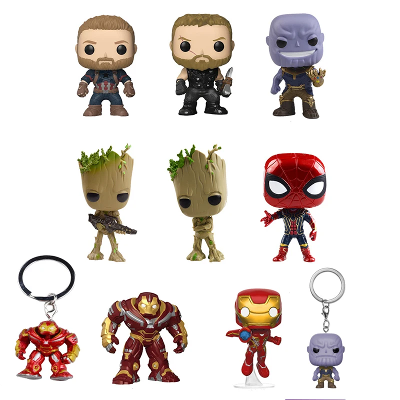

Marvel Avengers 3 Infinity War Star War Thanos Action Figure Thor Toy Iron Man Spiderman Captain America Black Panther Doll