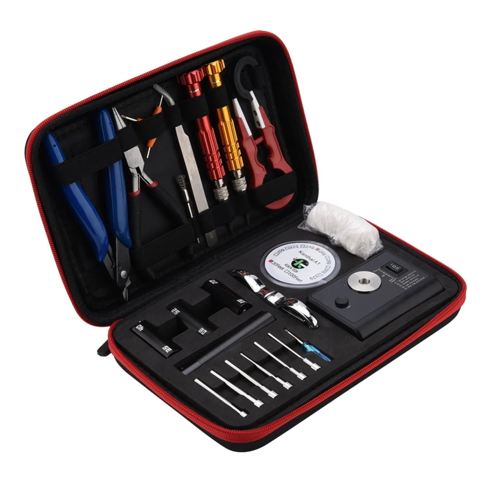 

Mini Portable Electronic Cigarette Kit DIY Beginner Set Electronic Cigarette Accessories