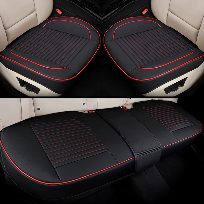 

Universal leather car seat cover car styling for Peugeot 205 206 207 2008 3008 301 306 307 308 405 406 407 automobiles accessory