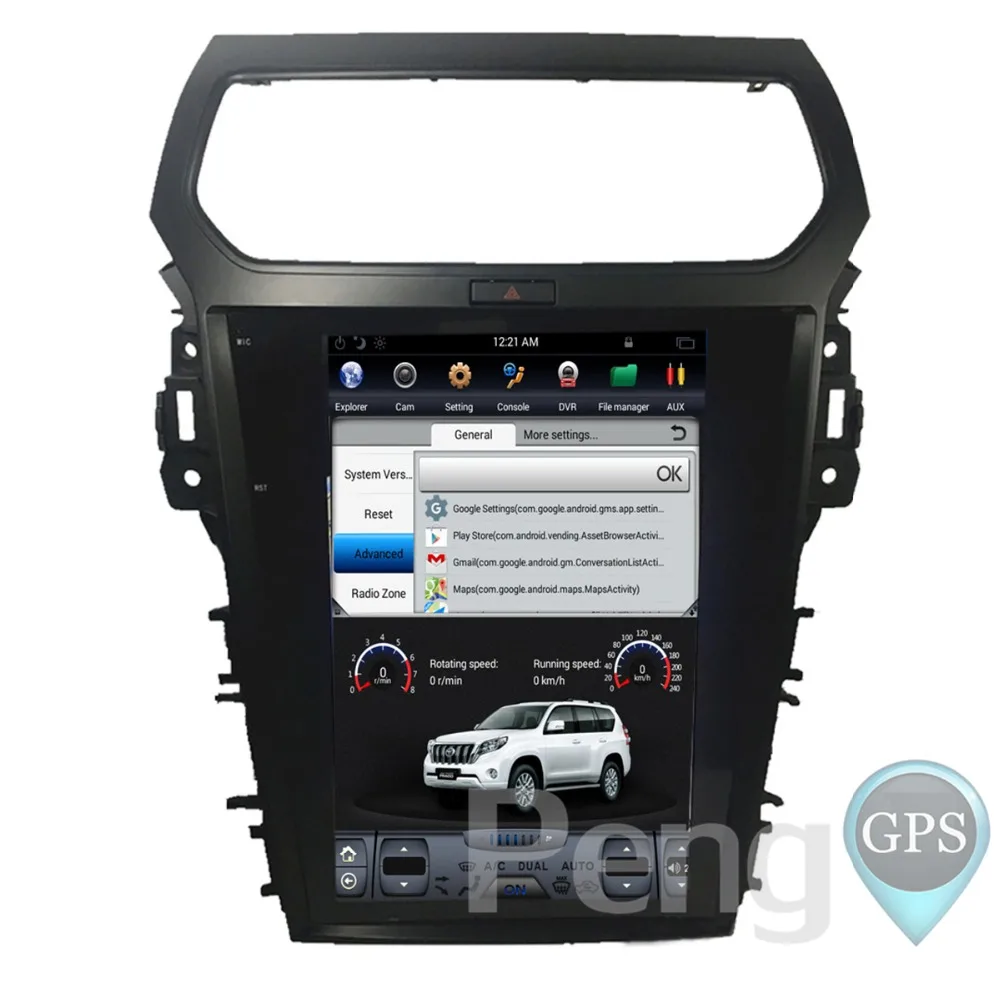 Excellent Tesla Style 12.1 Inch Android 6.0 Car GPS Navigation DVD Player for Ford Explorer 2011-2018 Car Stereo Quad Core 2G+ 32G/64G 2 Excellent Tesla Style 12.1 Inch Android 6.0 Car GPS Navigation DVD Player for Ford Explorer 2011-2018 Car Stereo Quad Core 2G+ 32G/64G 2