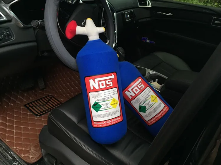 JDM NOS Nitrous Car Seat Pillow Auto Cushion Hellaflush Turbo Neck