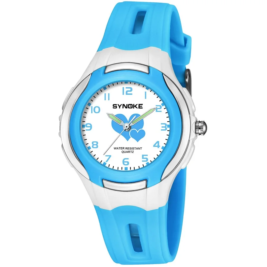 

New Children Watch Quartz Kids Wrist Watches Boys Girls Clock montre enfant kol saati 50M Waterproof Swim Kid Timer