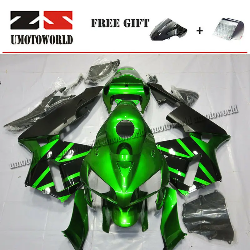 ZXMOTO заказной многоцветный мотоцикл обтекатель комплект для Honda CBR600RR 2005-2006 F5 ABS система впрыска Кузов УФ свет закрепитель для гель-лака - Цвет: as shows pictures