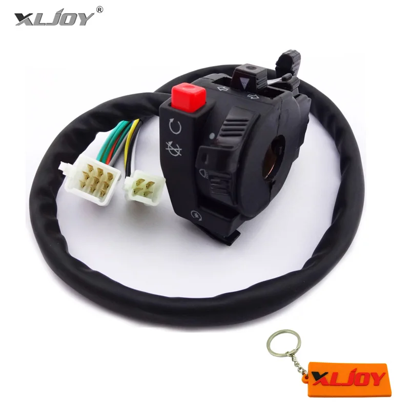

Handle Switch With Control Choke Lever 13 Wire 5 Function For 110cc 125cc 150cc 200cc 250cc ATV Quad Taotao Sunl Roketa Kazuma