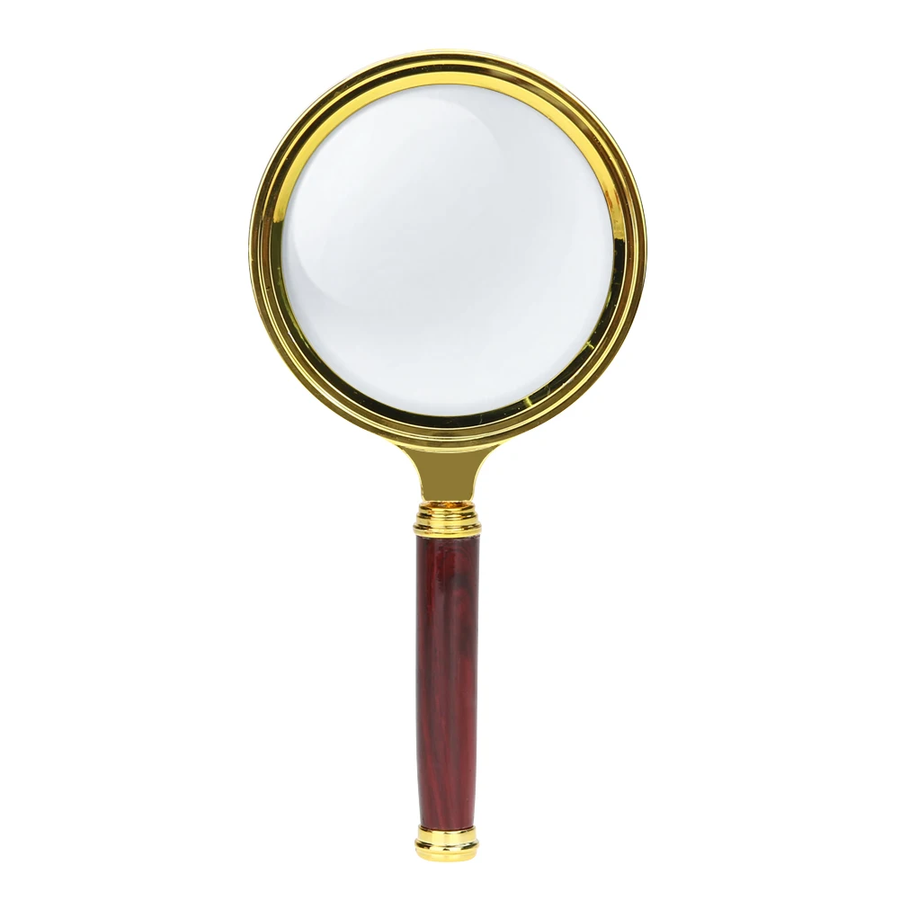 10X Portable 60mm Magnifying Glass Handheld High Definition Reading Eye