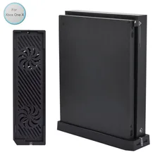 Вертикальная подставка с охлаждающим вентилятором для Xbox One X с usb-портом