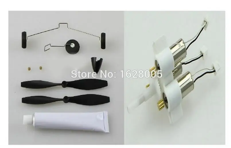 WLtoys F949 3CH RC Airplane Spare Parts Wearing parts group + motor set