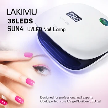 

Lakimu Professional LED UV Lamp Gel Nail Polish Drying Power Cable Lamp Nail Gel Polish UV Lightr Nail Drye Lamp Manicure Tools