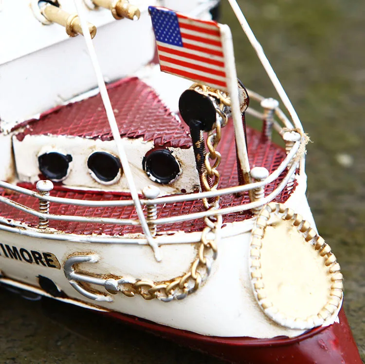 artesanato da marinha americana metal modelo de