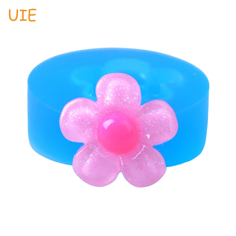 HYL318U 18 4 мм цветок силиконовые формы кекс Топпер Sugarcraft помадка конфеты смолы