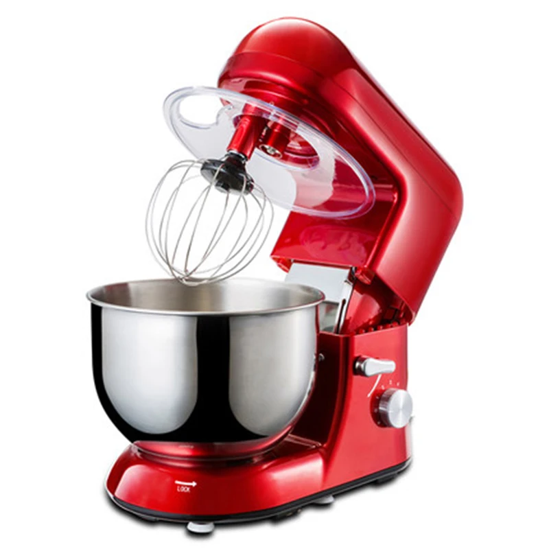 

7L stainless steel bowl Kitchen 6 Speed Electric dough mixer Tilt Head and Cooking Chef blender Machine