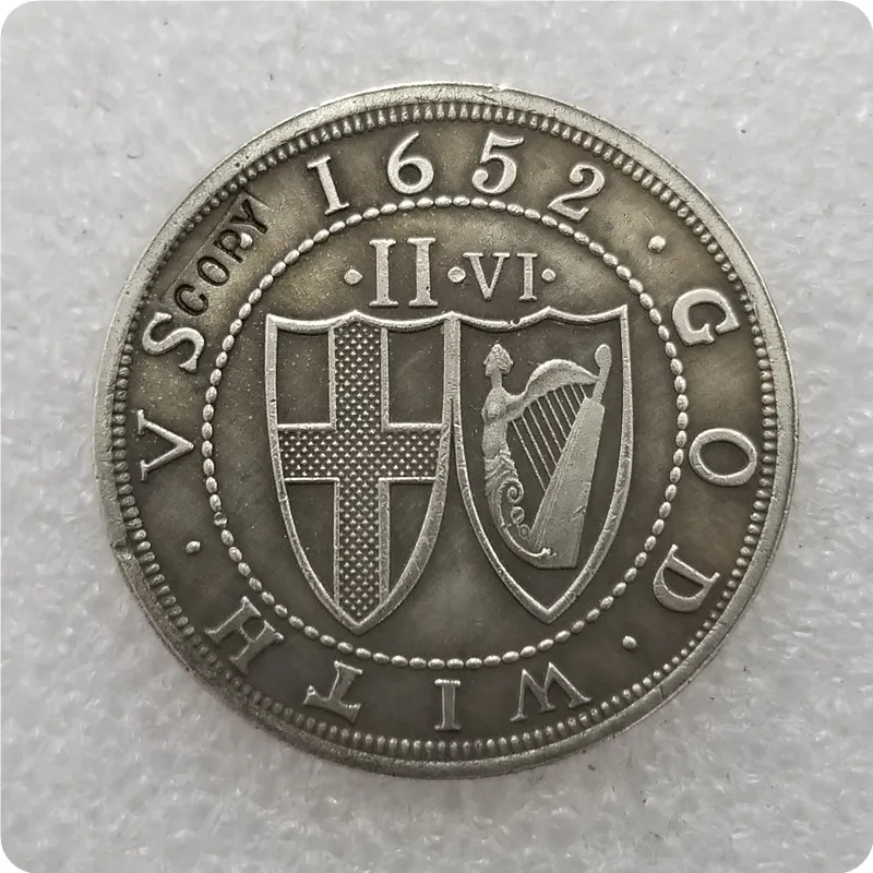 1652 австралийская британская Серебряная копия шиллинга памятные монеты-копии монет медаль коллекционные монеты