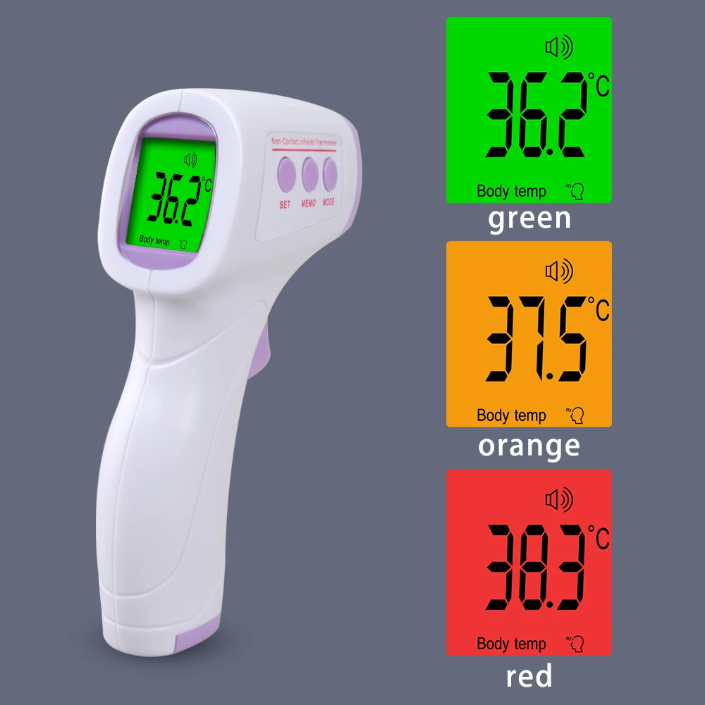 

Infrared Forehead Baby Alarm Thermometer Digital Blacklight Fever LCD Non-contact Body Temperature