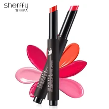Шерффи Обнаженная губная помада, черный карандаш, губная помада, набор для губ, карандаш для губ, ручка для корейского макияжа, Рубиновая Роза, полные губы, макияж Kilie