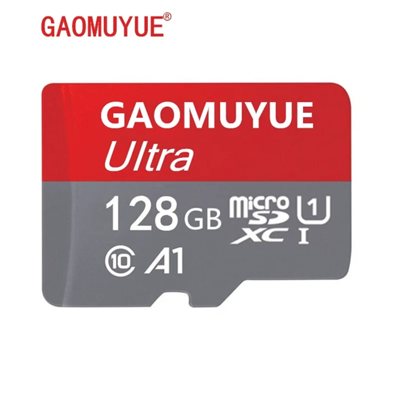 Карта памяти GAOMUYUE H2testw-Real, 16 ГБ, 32 ГБ, класс 10, Micro sd карта, 64 ГБ, 128 ГБ, XC, TF карты для вождения, рекордер, флеш-карта microsd, A1-8 - Емкость: 128GB