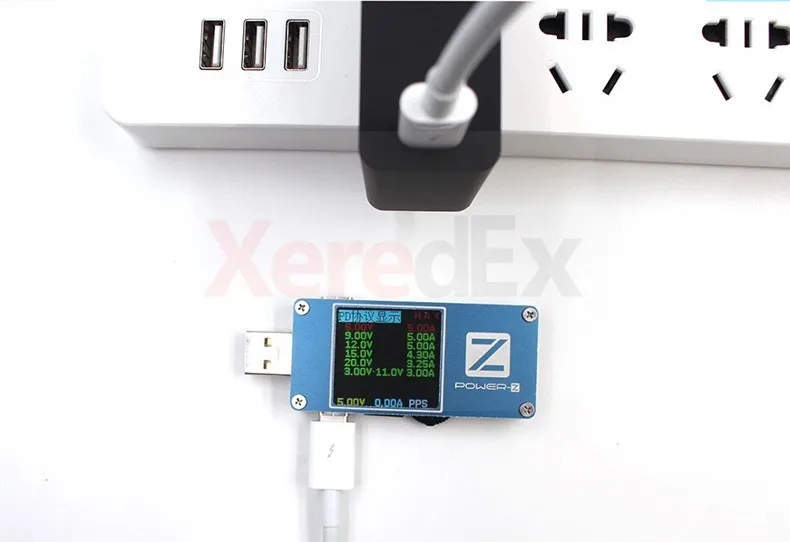 POWER-Z PD USB тестер напряжения и тока тестер FL001C