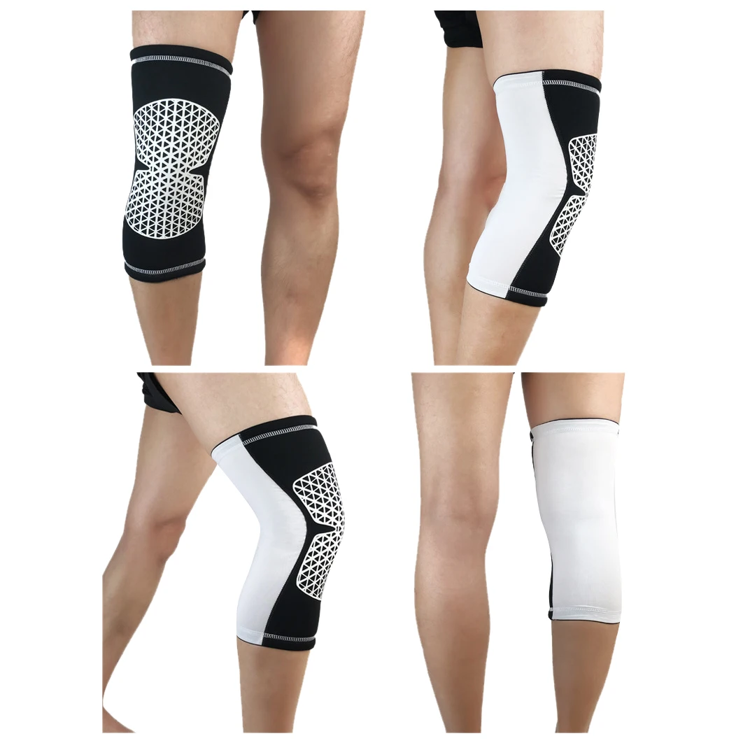 1pcs Sports Knee Pads Cycling Breathable Leg Knee Support Brace Wrap ...