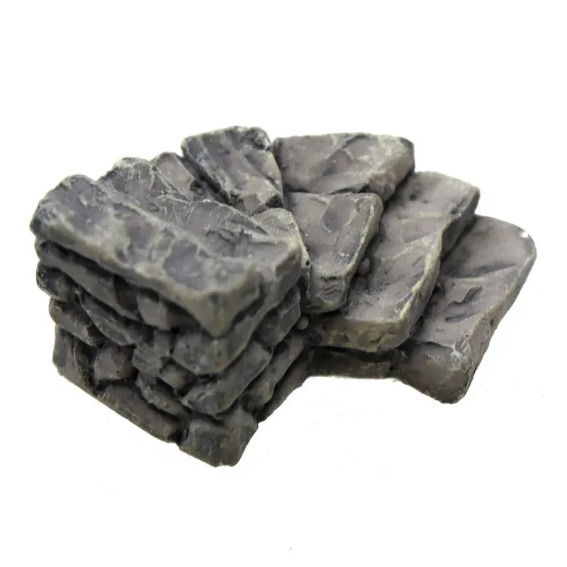

2Pcs Mini Cute Resin Crafts Fairy Garden Steps Miniature Decor Stone Ladder Gnome Gift