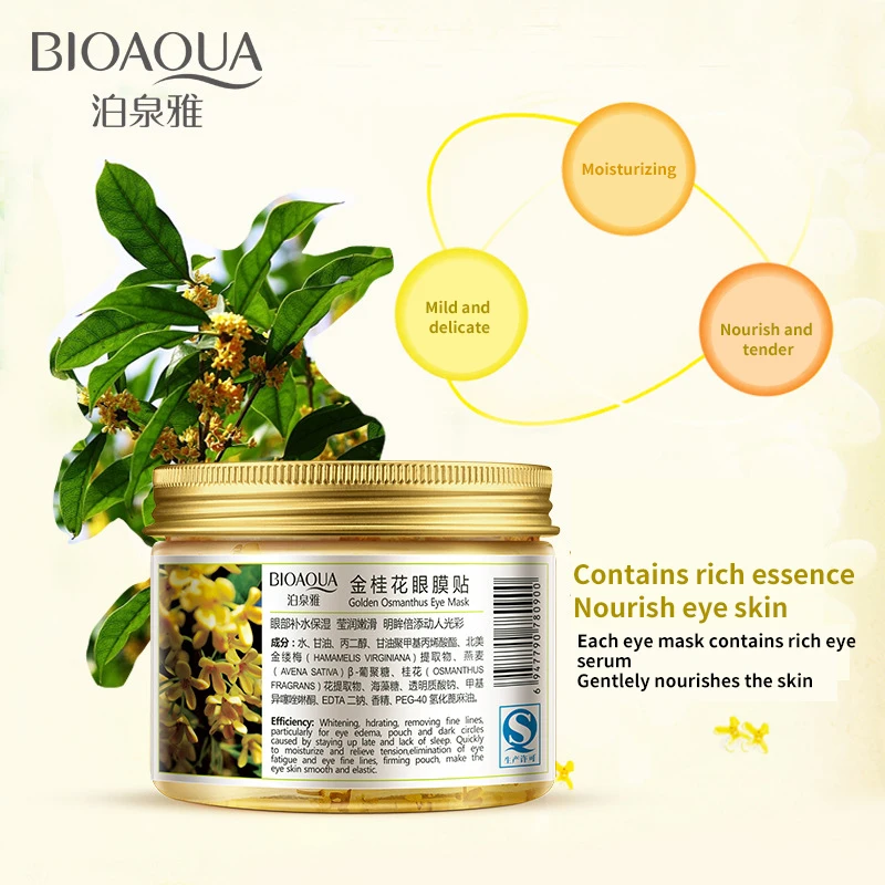 “ Pcs/frasco do Cuidado do Olho Remover Olheiras Osmanthus Eye 80