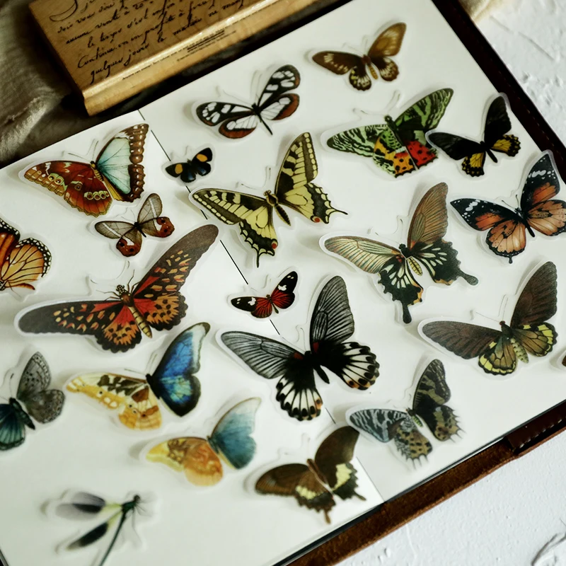 Ksccraft 80 шт бумажные наклейки с изображением бабочки для скрапбукинга Happy planner/Cardmaking/jouring Project