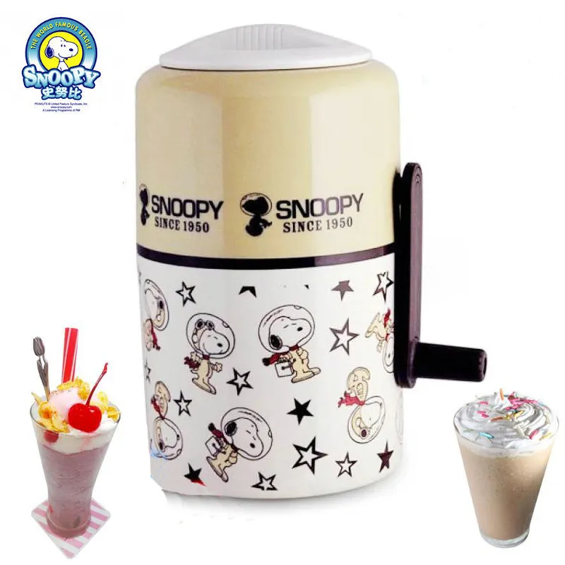 

Manual Ice Crusher/Shaver Block Shaving Machine Ice Mill Smoothie Maker