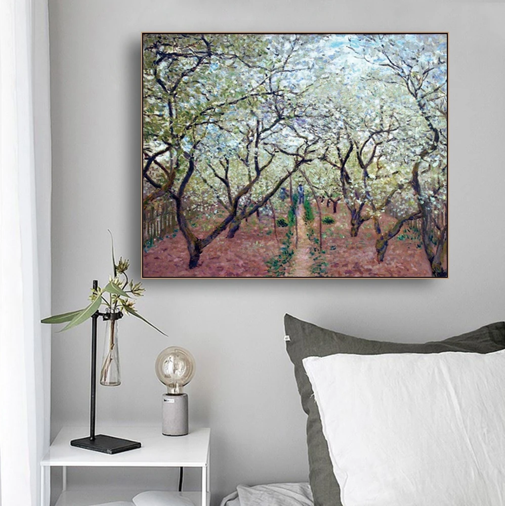 

Pear flower Tree by Van Gogh Famous Wall Art Poster Print Canvas Painting Calligraphy Decor Picture for Living Room Home Decor