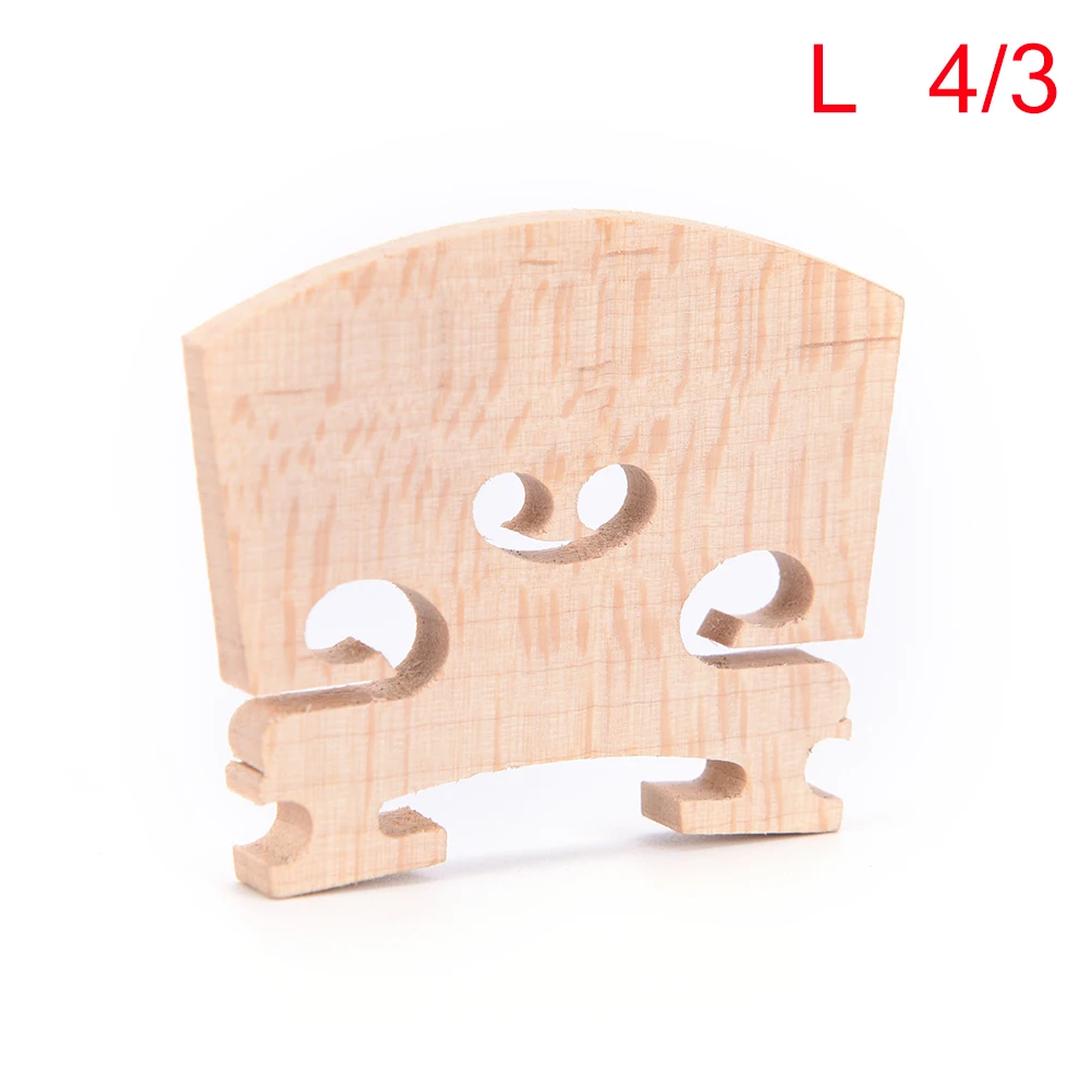 Музыкальный инструмент Скрипка мост деревянный фитинг 1 шт. держатель струн для скрипки 1/4 1/2 3/4 4/4 горячая распродажа - Цвет: L