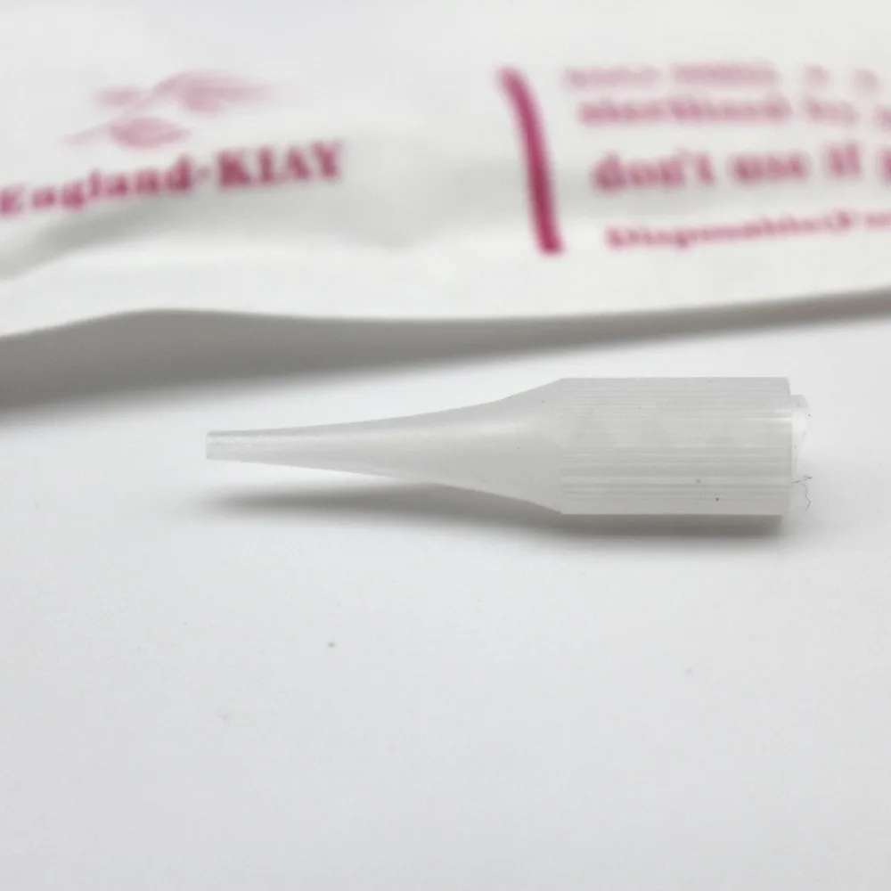 50pcs 3rl Individual Packed Giant Sun Tattoo Needle Tips for Permanent Makeup Caps Eyebrow Lip Machine Giant Sun Needle Caps