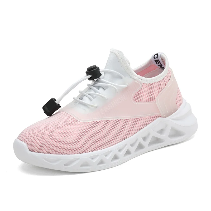 

2019 New Style Kids Sneakers Boys Outdoor Sport Shoes Girls Trainers Children's Running Shoes Child Slip On Walking shoes