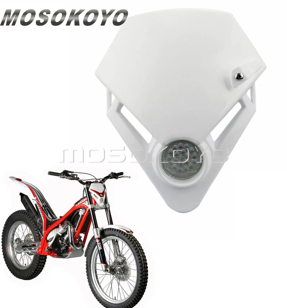 Светодиодный пробный мотоцикл Enduro фары для мотокросса версия для газа TXT Pro EC 280 125 250 300 Белый налобный фонарь