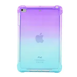 Новый для iPad Mini 5 Чехол 2019 Прозрачный Мягкий ТПУ силиконовый чехол для iPad Mini 5 2019 защитный прозрачный крышка