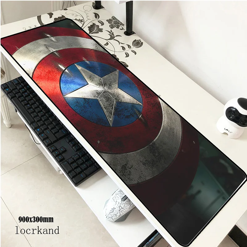  Iron Man padmouse 900x300x2mm pad to mouse big notbook computer mousepad superman gaming mouse pads