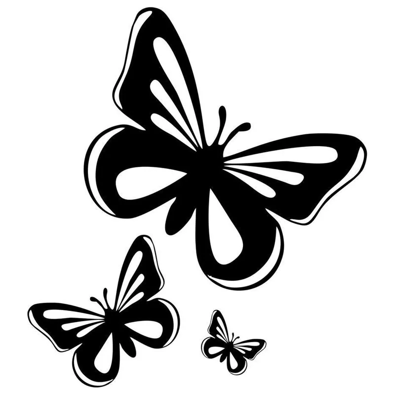 Pegatinas de mariposas