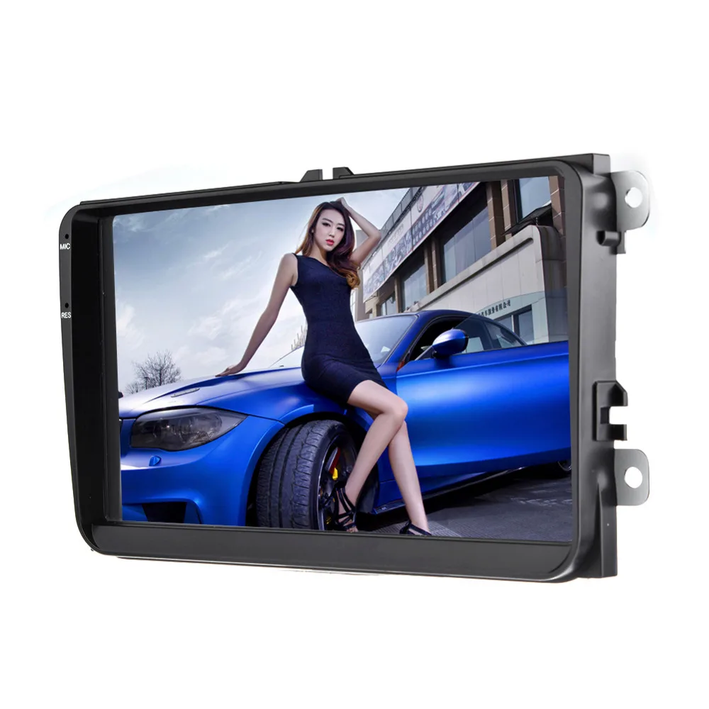 

Touch Screen 9 Inch Multimedia Bluetooth WIFI Car Navigator Radio MP5 Audio Player GPS Reversing Camera Video RDS European Map