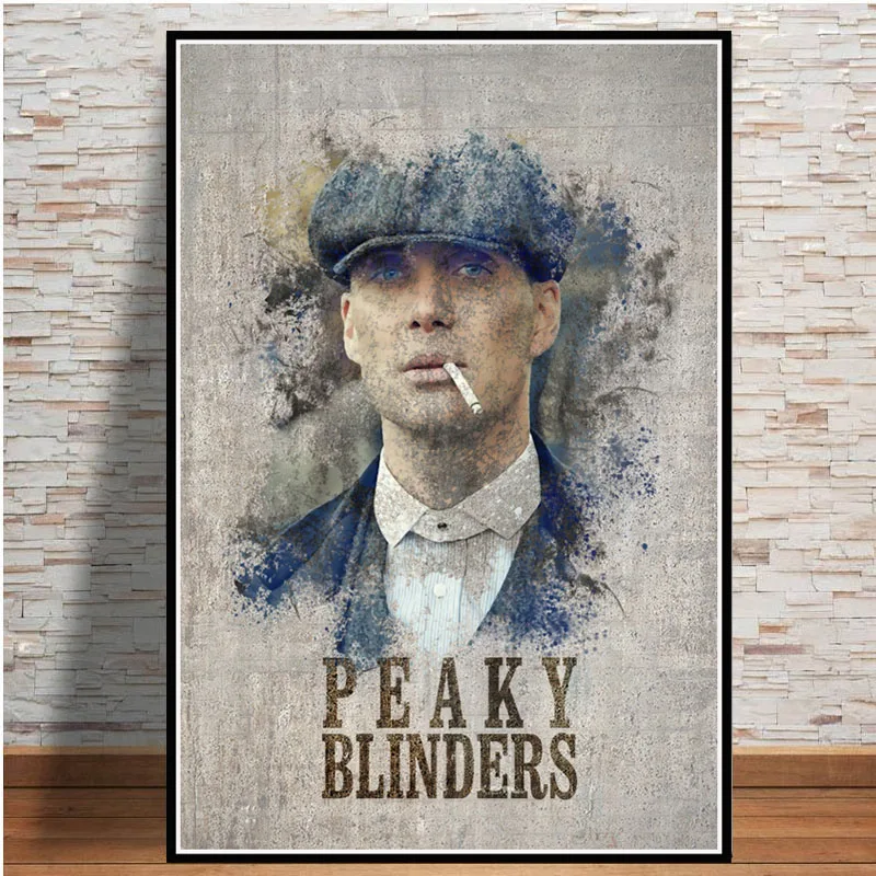 Peaky blinds Cillian Murphy ТВ-шоу художественный постер Картина Настенная картина домашний декор плакаты и принты - Цвет: 0013