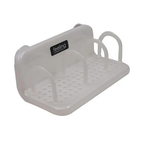 dish soap and sponge caddy