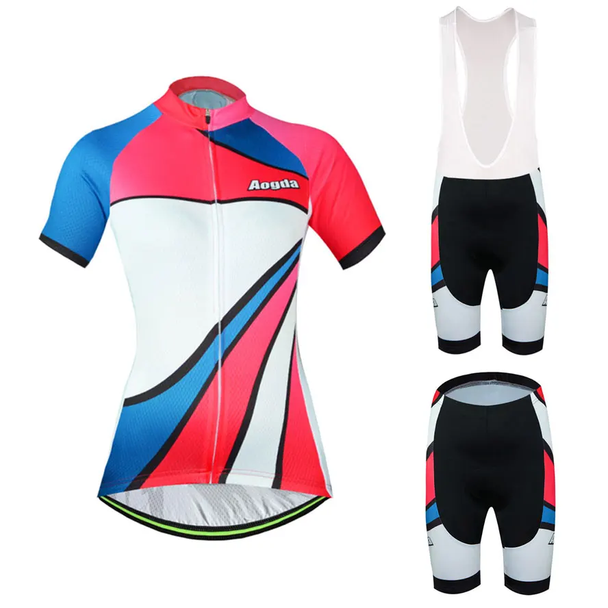 Miloto Men/'s Cycling Bib Kit Reflective Bike Jersey and Bib Shorts Padded Set