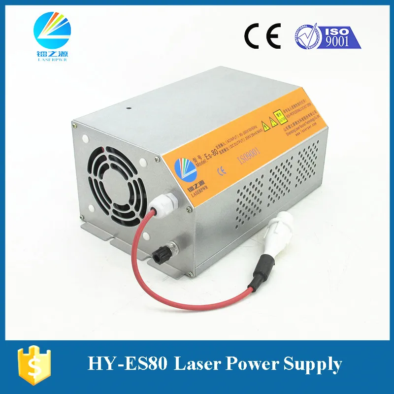 80 Вт CO2 лазерная трубка/лазерный гравер источник питания Es80 PSU|tube power supplies|power