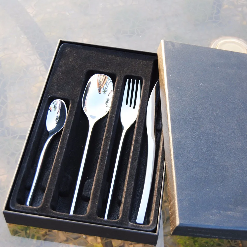 4pcs spoon fork knife set box (10)