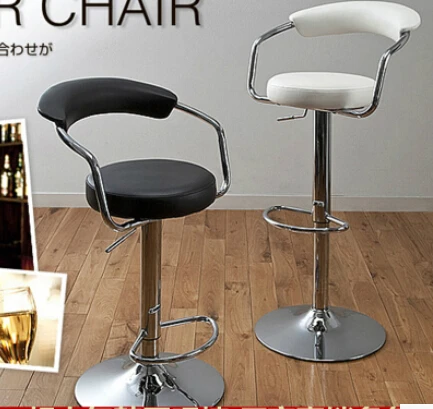 chair makeup stool bar rotating chairs lift tables european tall simple