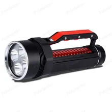 Well designed diving LED flashlight 4 lights portable magneto LED lamp waterproof lamp searchlight LED lamp