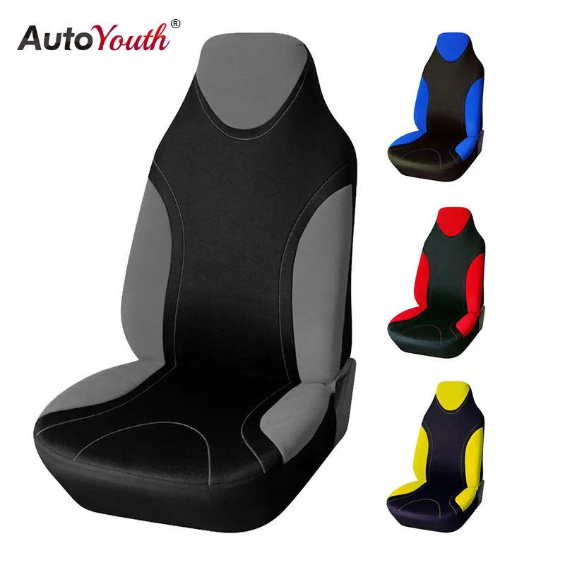 AUTOYOUTH Sports Style High Back Bucket font b Car b font Seat Cover Universal Fits Most