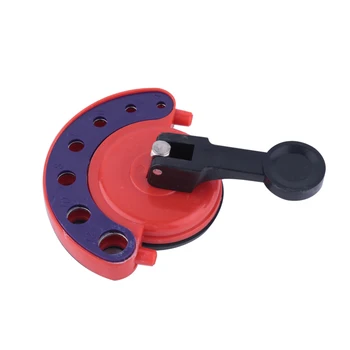 

New Tile Glass Hole Saw Jig Pocket Guide Locate Vacuum Base 4-12mm Diamond Drill Bits Set
